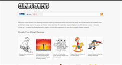 Desktop Screenshot of clipartreviews.com